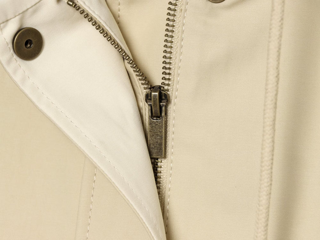 Women's loose hooded casual parka Coat