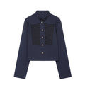 Women's Rope knot Decorated Fitted Short Coat
