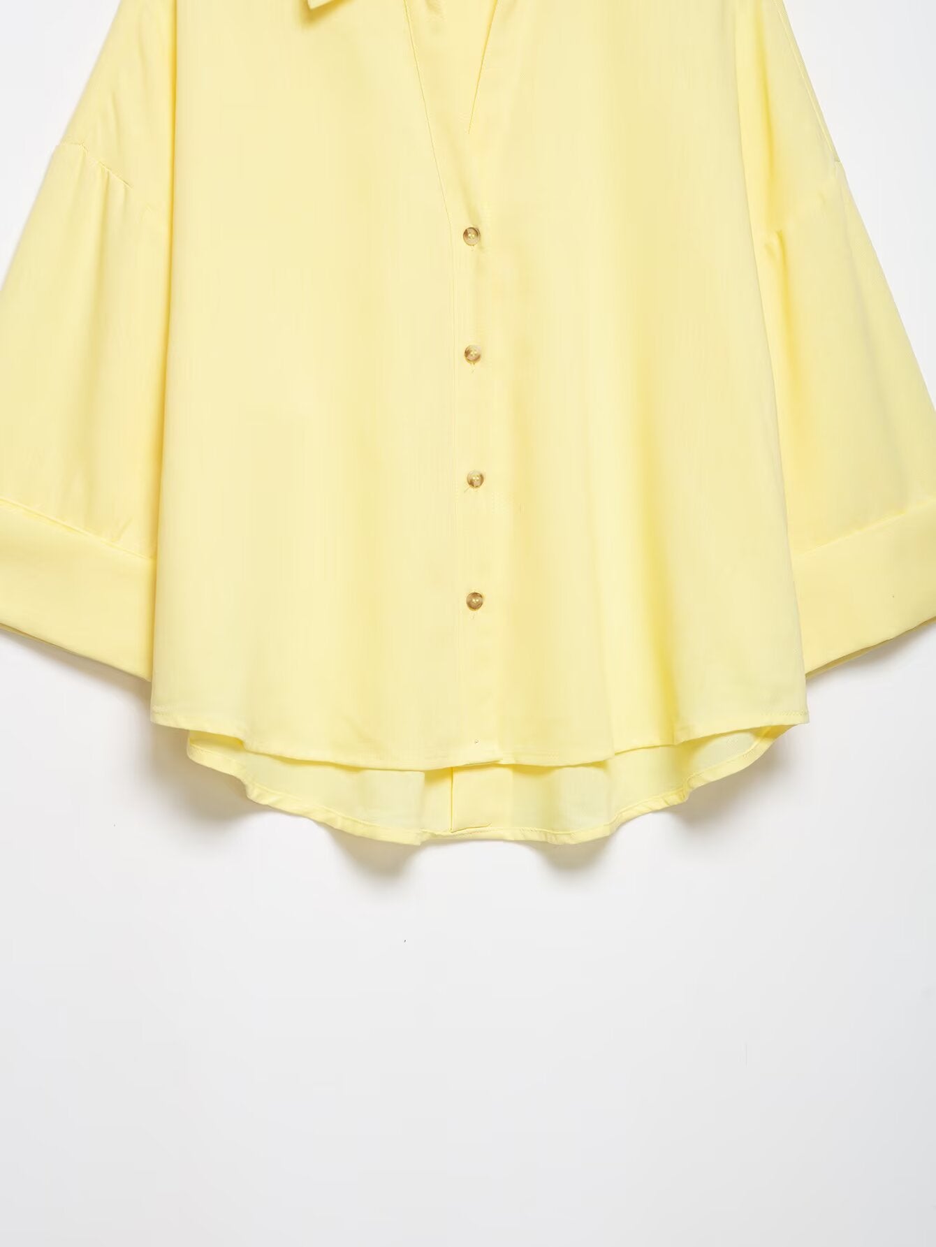 Women's casual lapel button up shirt