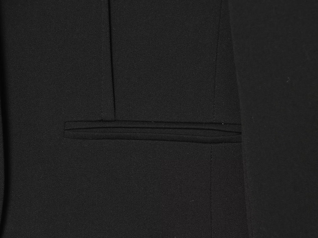 suit Women's 2 pieces short single breasted Blazer Coat+split flared pants