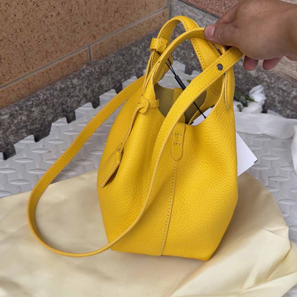 Women's new portable slung high-grade bucket bag