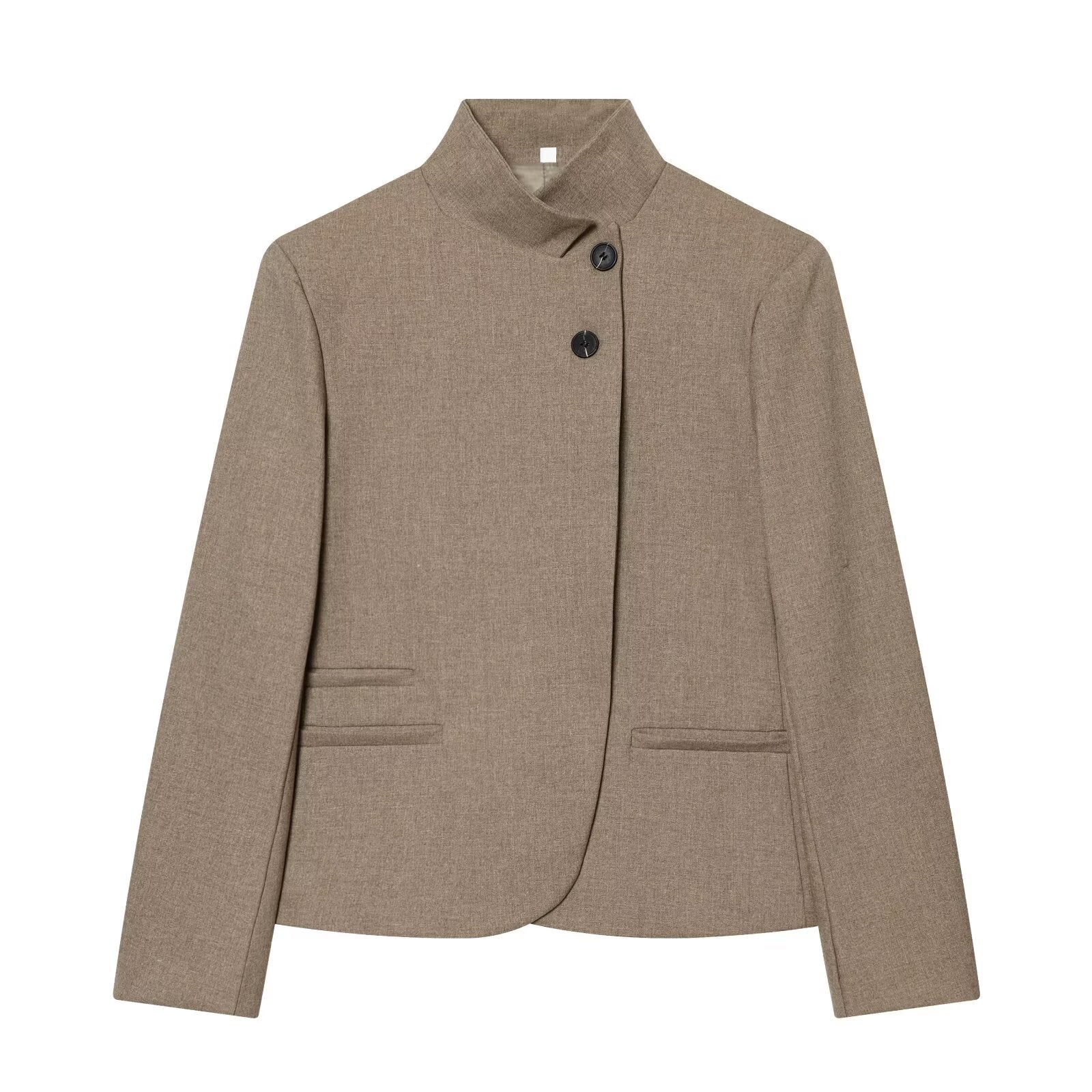 Women's casual high neck Blazer Coat