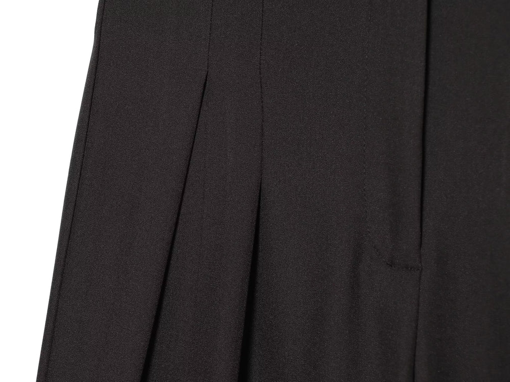 Women's linen blended high waisted pants