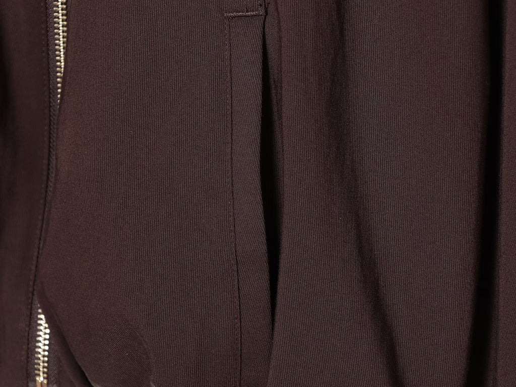 suit Women's 2 pieces stand collar zipper pilot jacket Coat+wide leg pants