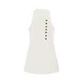 Women's rope knot buckle decoration sleeveless dress