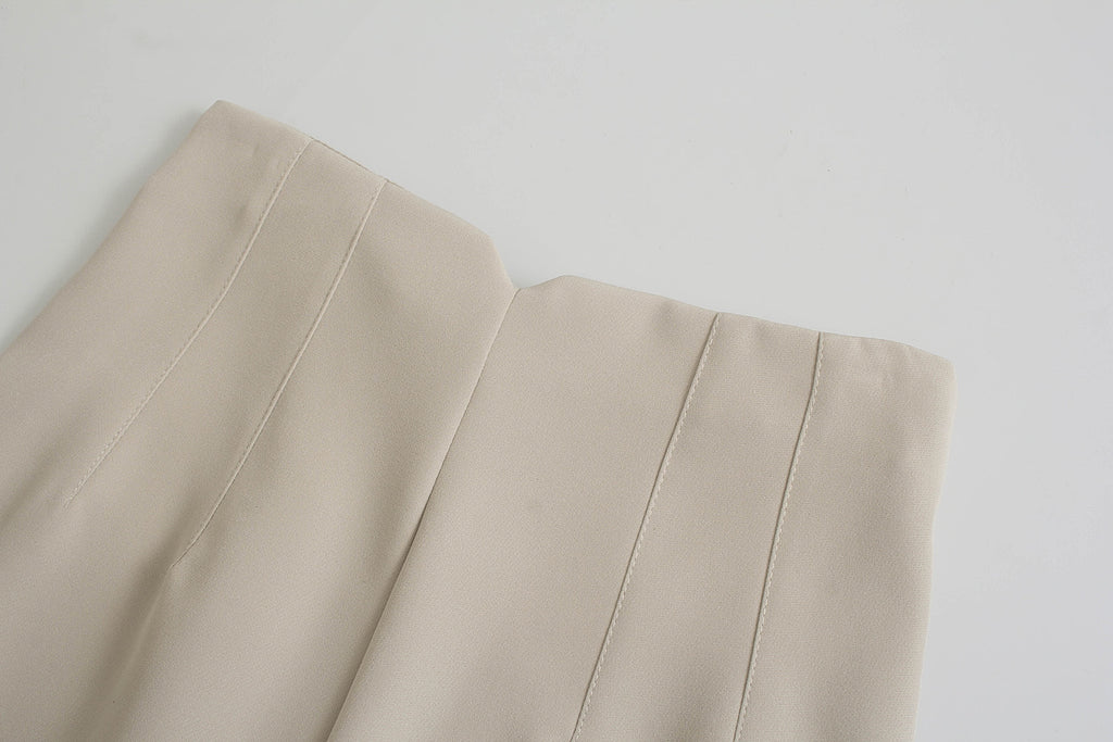 2026 Women's multi-color pleated high waisted pants