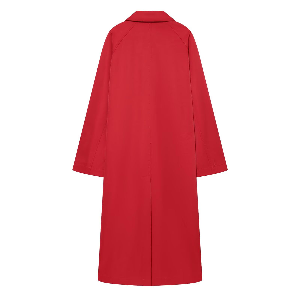 Women's loose long style windbreaker Coat