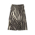 Women's printed Hip hugging style A-line skirt