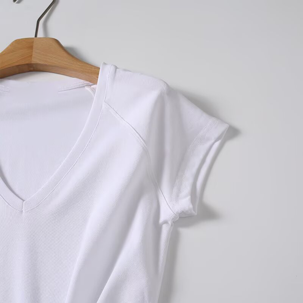 Women's casual versatile V-neck T-shirt