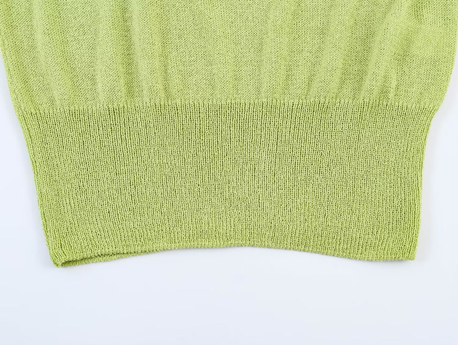 Women's knot decoration sleeveless knitted top