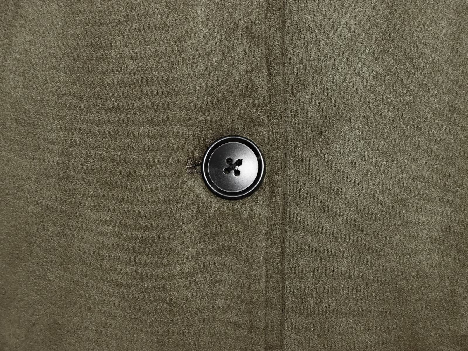 Women's suede lapel breasted short Coat