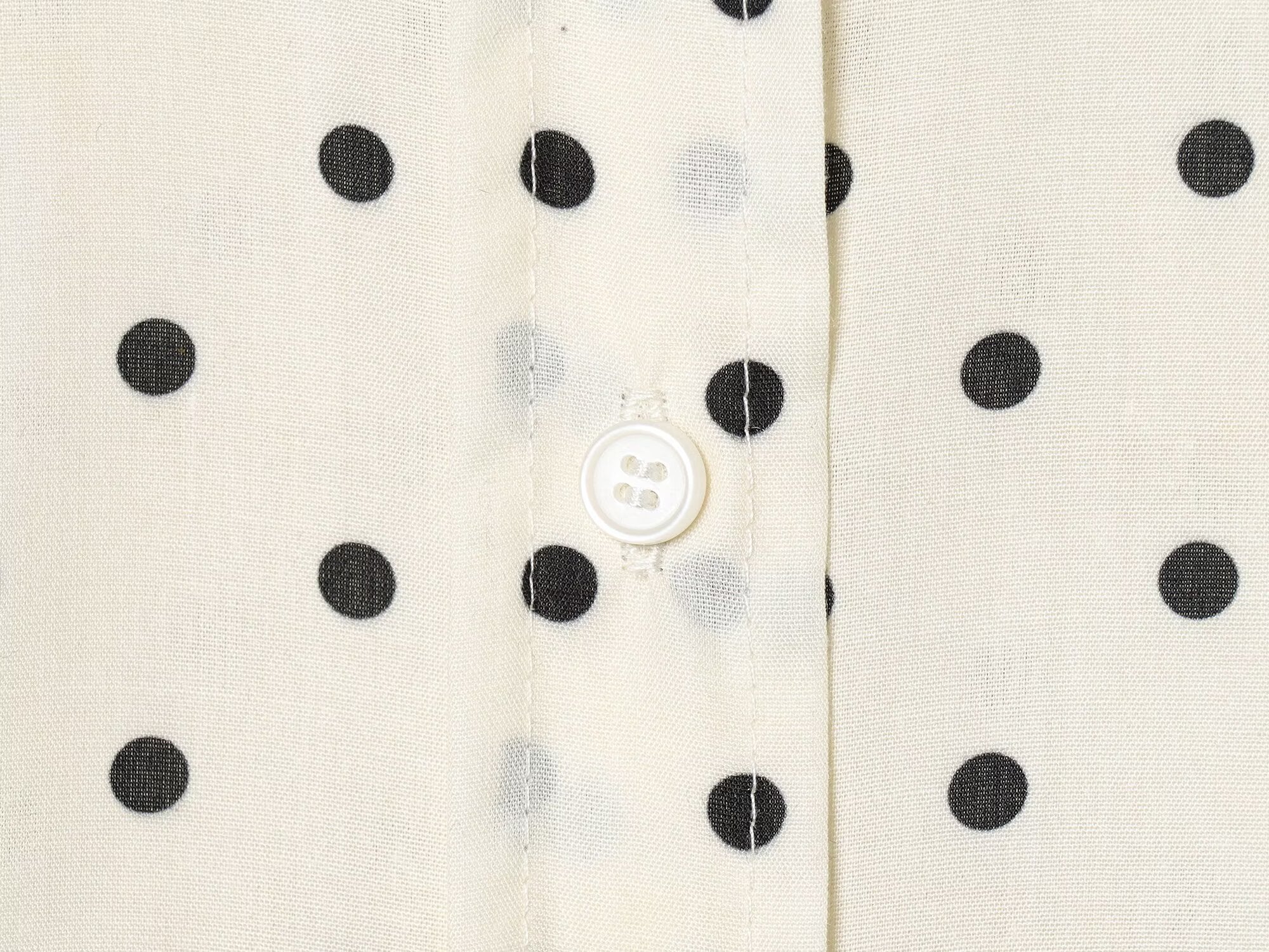 Women's retro polka dot casual Lapel shirt
