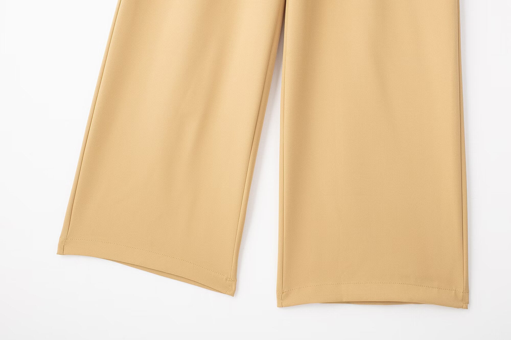 Women's pleated casual wide leg pants