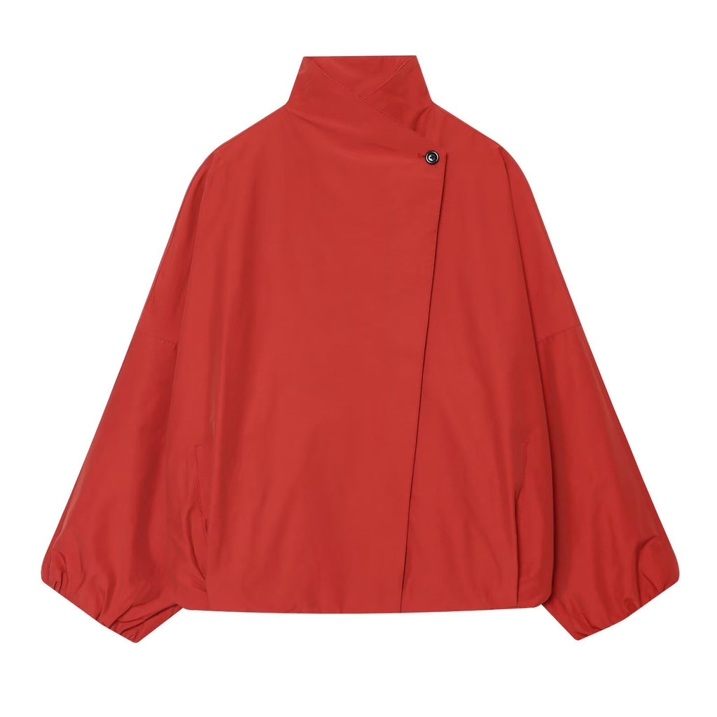 Women's loose cotton windbreaker Coat