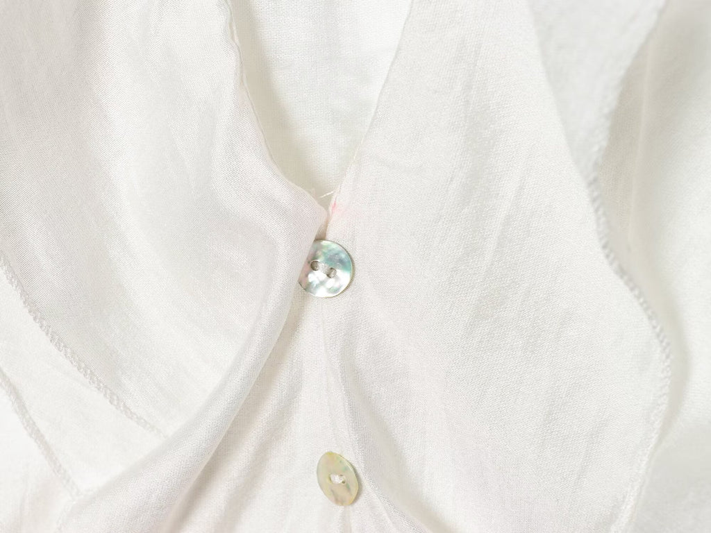 Women's layered decorative V-neck shirt