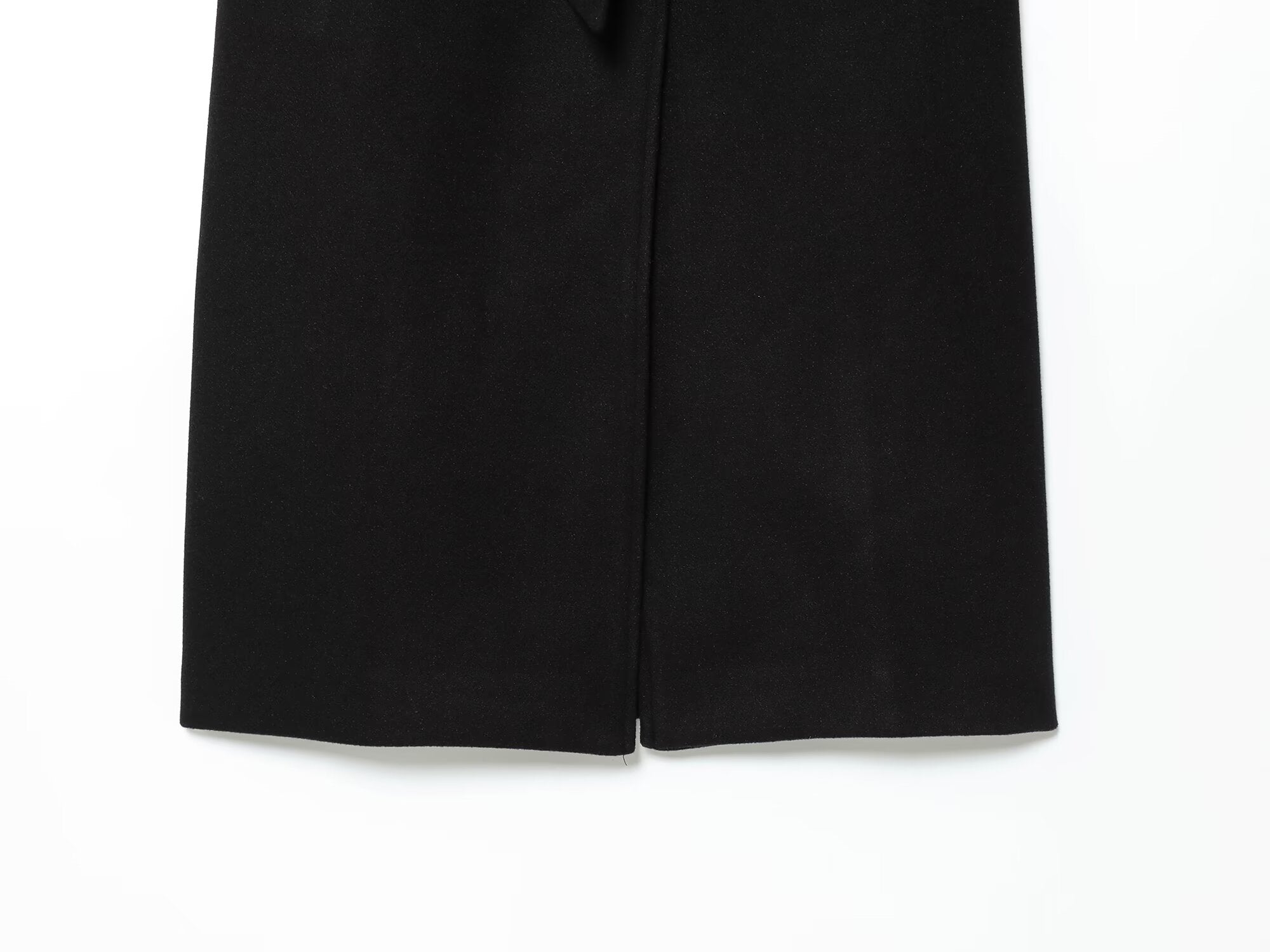 Women's With Belt Long Style Wool Blended Coat