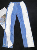 Women's new casual breasted loose sport jeans