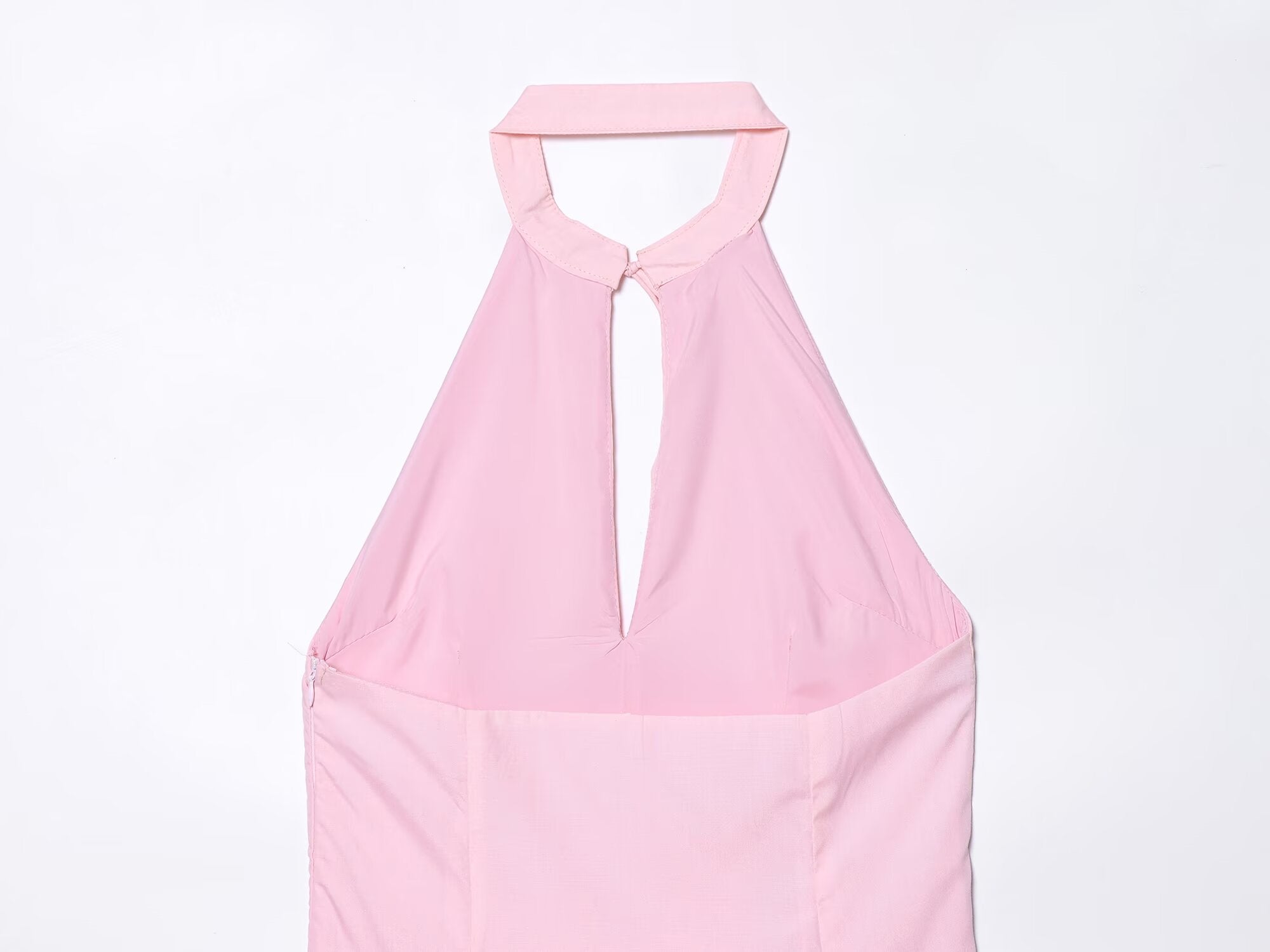 Women's backless halter neck mini dress