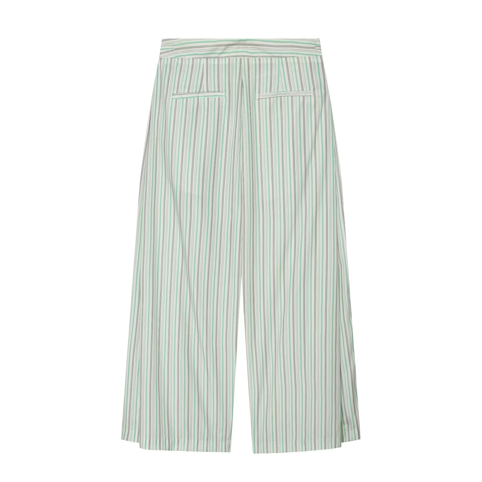 suit Women's 2 pieces casual sleepwear style striped shirt+Pants