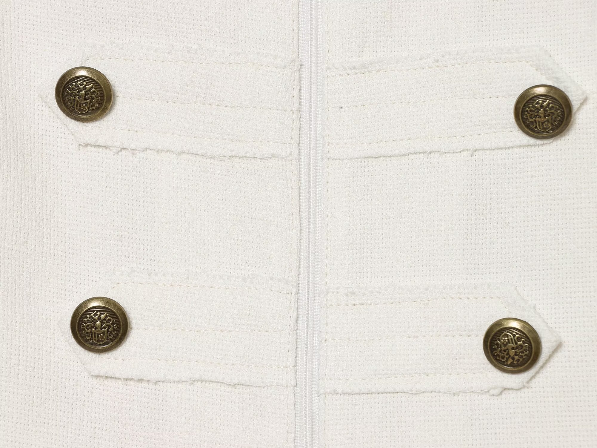 Women's buckle decoration hanging neck vest