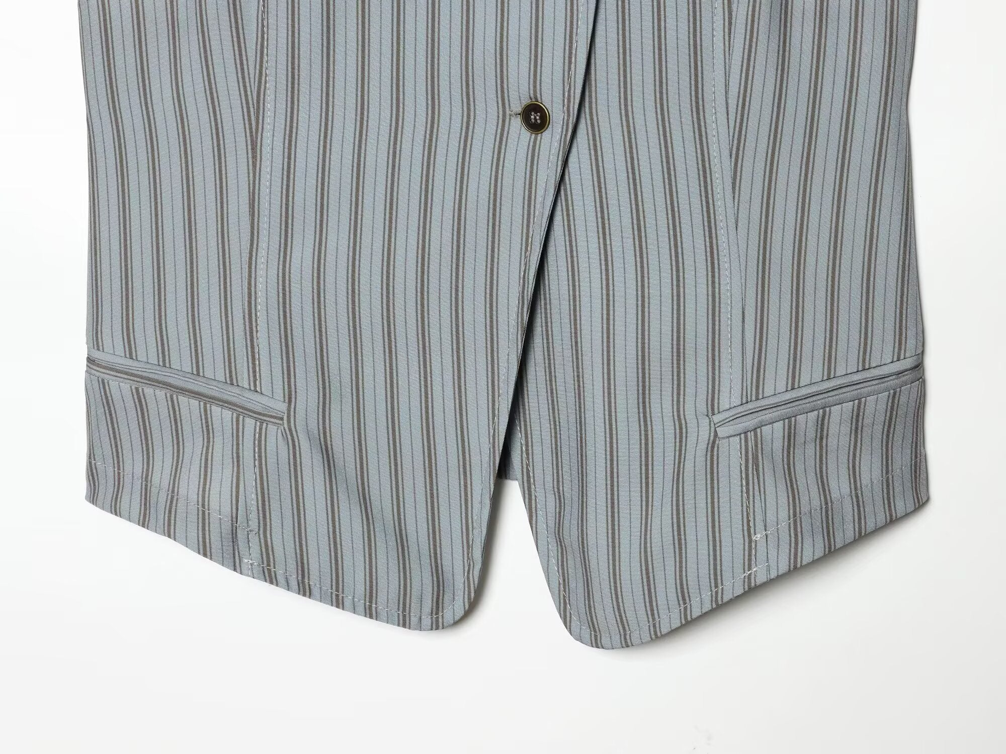 suit Women's 2 pieces sleeveless striped vest+Pants