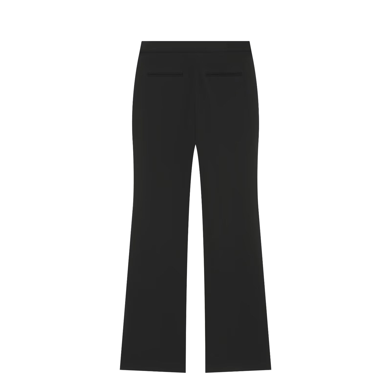 suit Women's 2 pieces short single breasted Blazer Coat+split flared pants