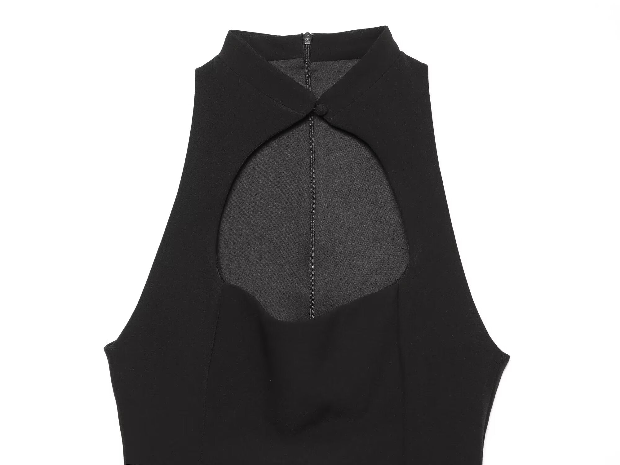 Women's opening design slim mini dress