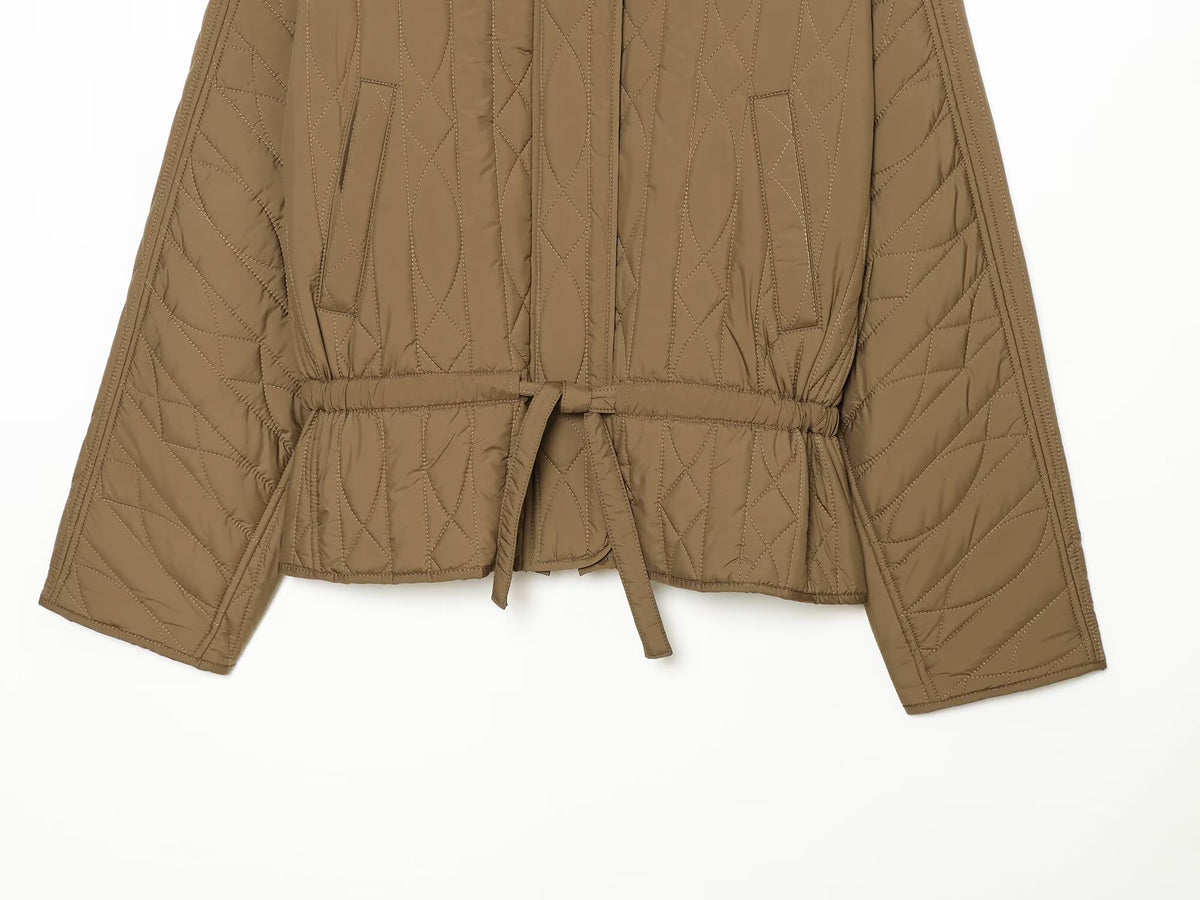 Women's standing collar cotton jacket Coat