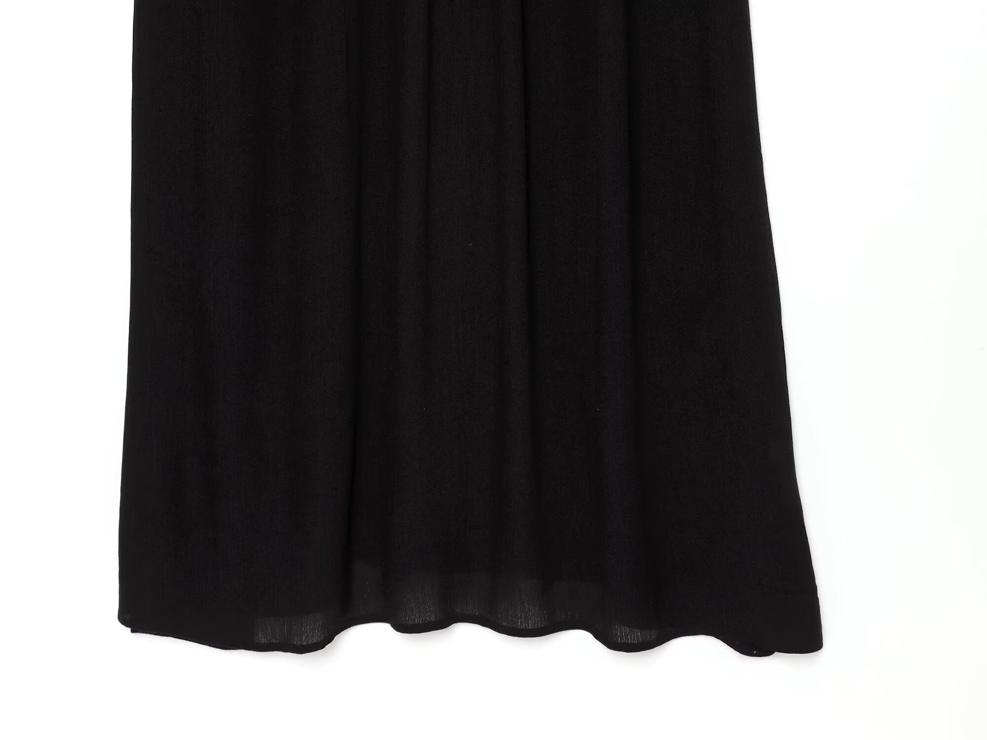 Women's crochet spliced knitted dress