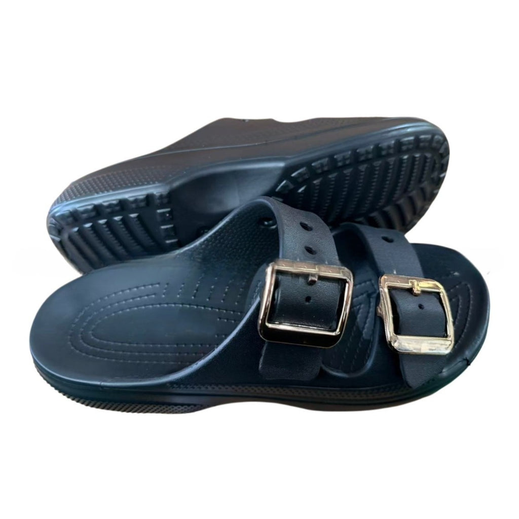 Women's new casual flat shoes summer soft-soled sandals and slippers have a shoe box