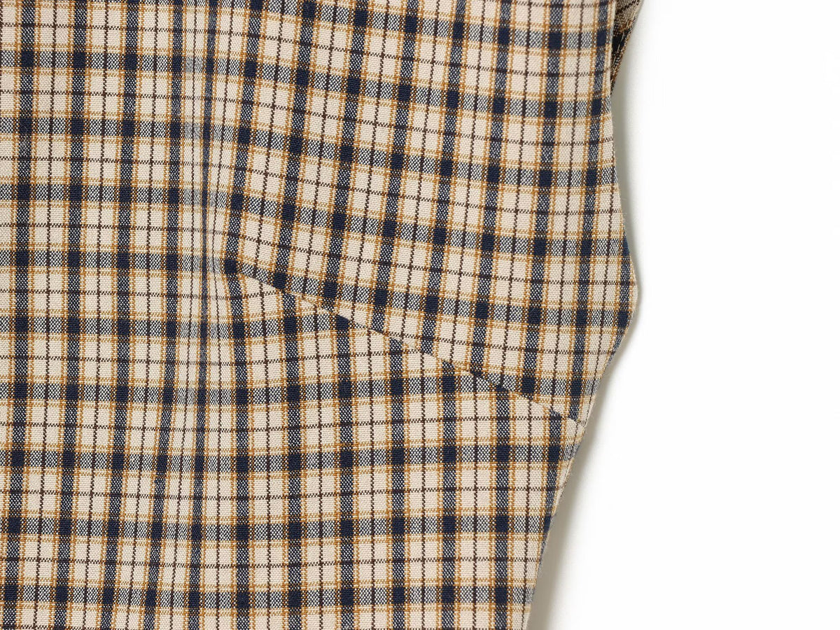 Women's slim plaid strap short jumpsuit