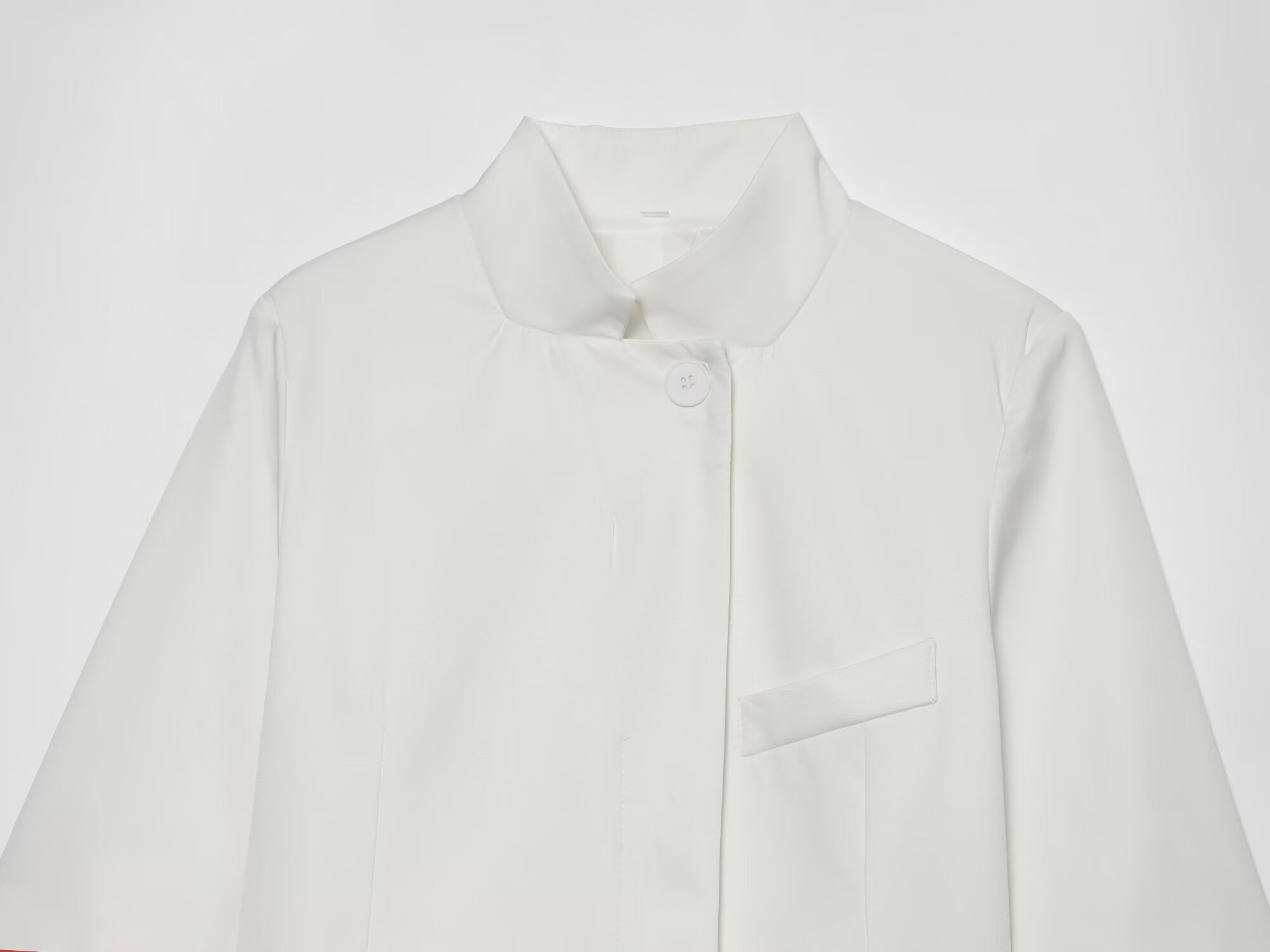 Women's short standing collar Blazer Coat