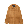 Women's loose Anti suede effect jacket Coat