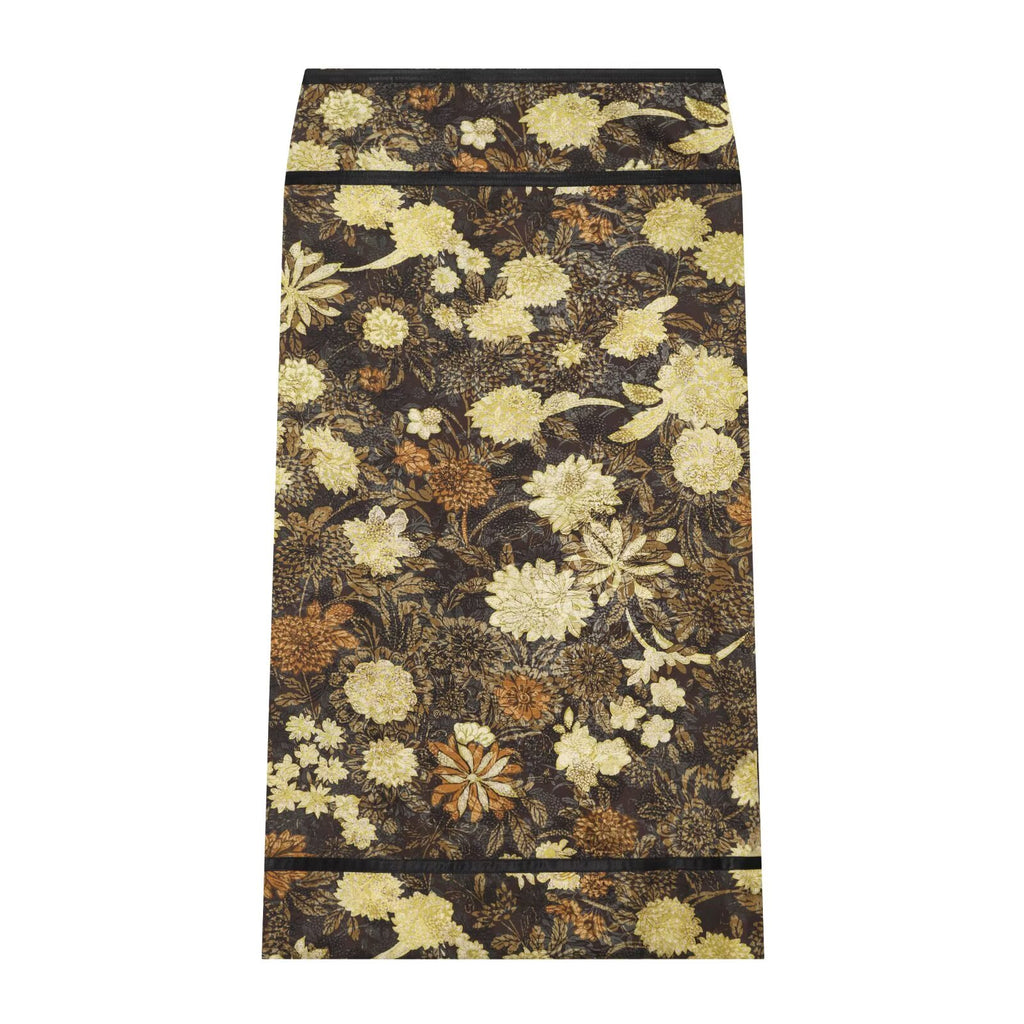 Women's floral printed sarong skirt