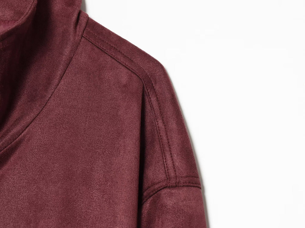 Women's casual stand collar pilot jacket Coat