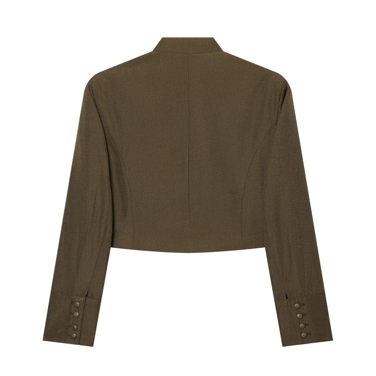 suit Women's 2 pieces with shoulder pads short Blazer Coat +pants