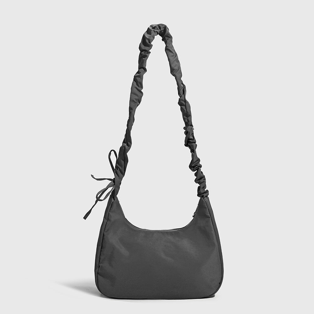 Women's new casual pleated shoulder strap design shoulder bag crossbody bag