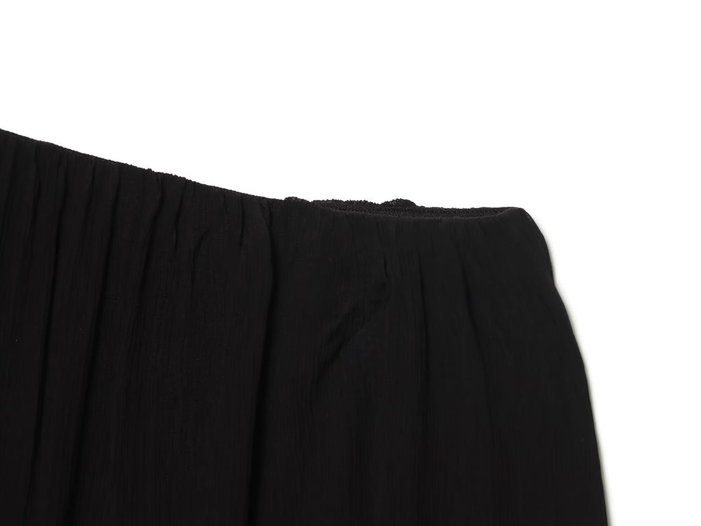 Women's loose sloping shoulder irregular top