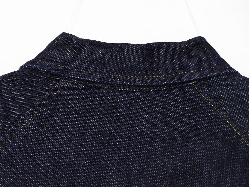 Women's rope knot decorative denim Coat