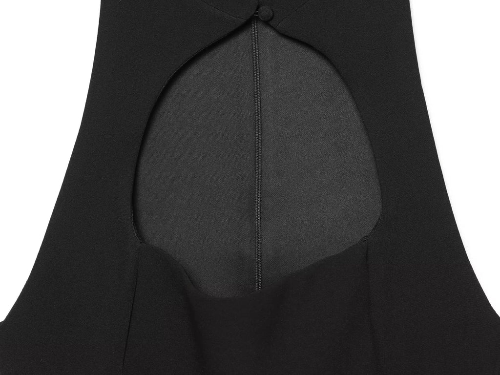 Women's opening design slim mini dress