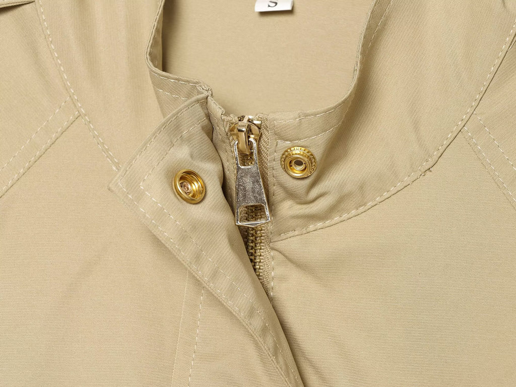 Women's casual lace patchwork workwear jacket