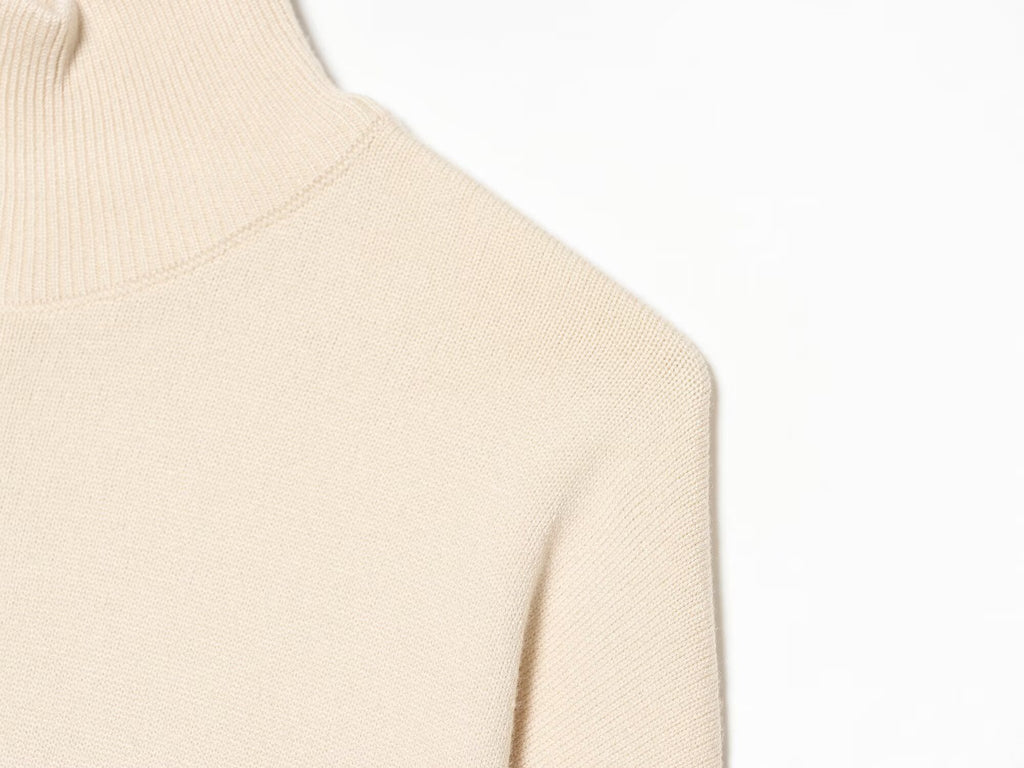 Women's soft textured zipper striped knitted sweater