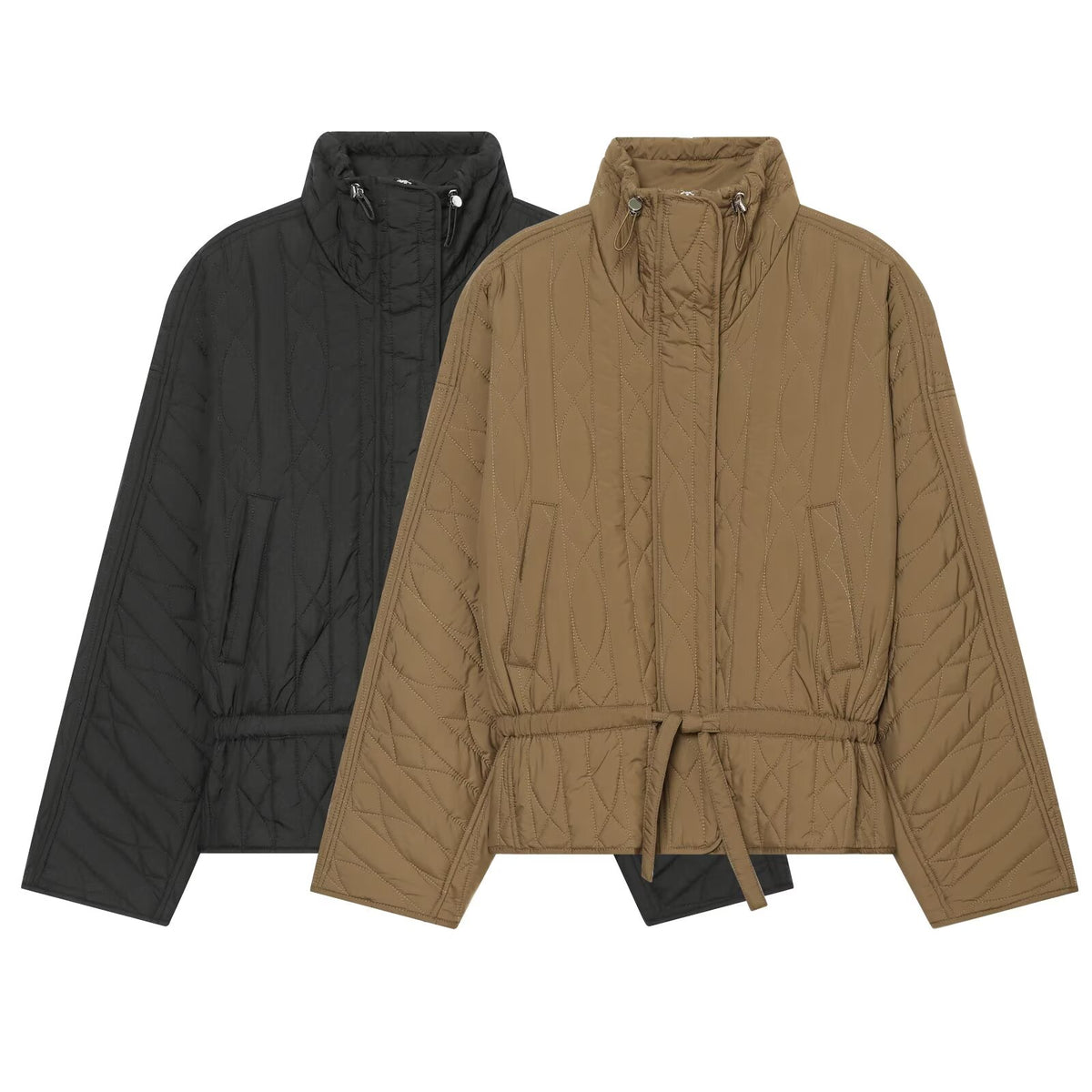Women's standing collar cotton jacket Coat