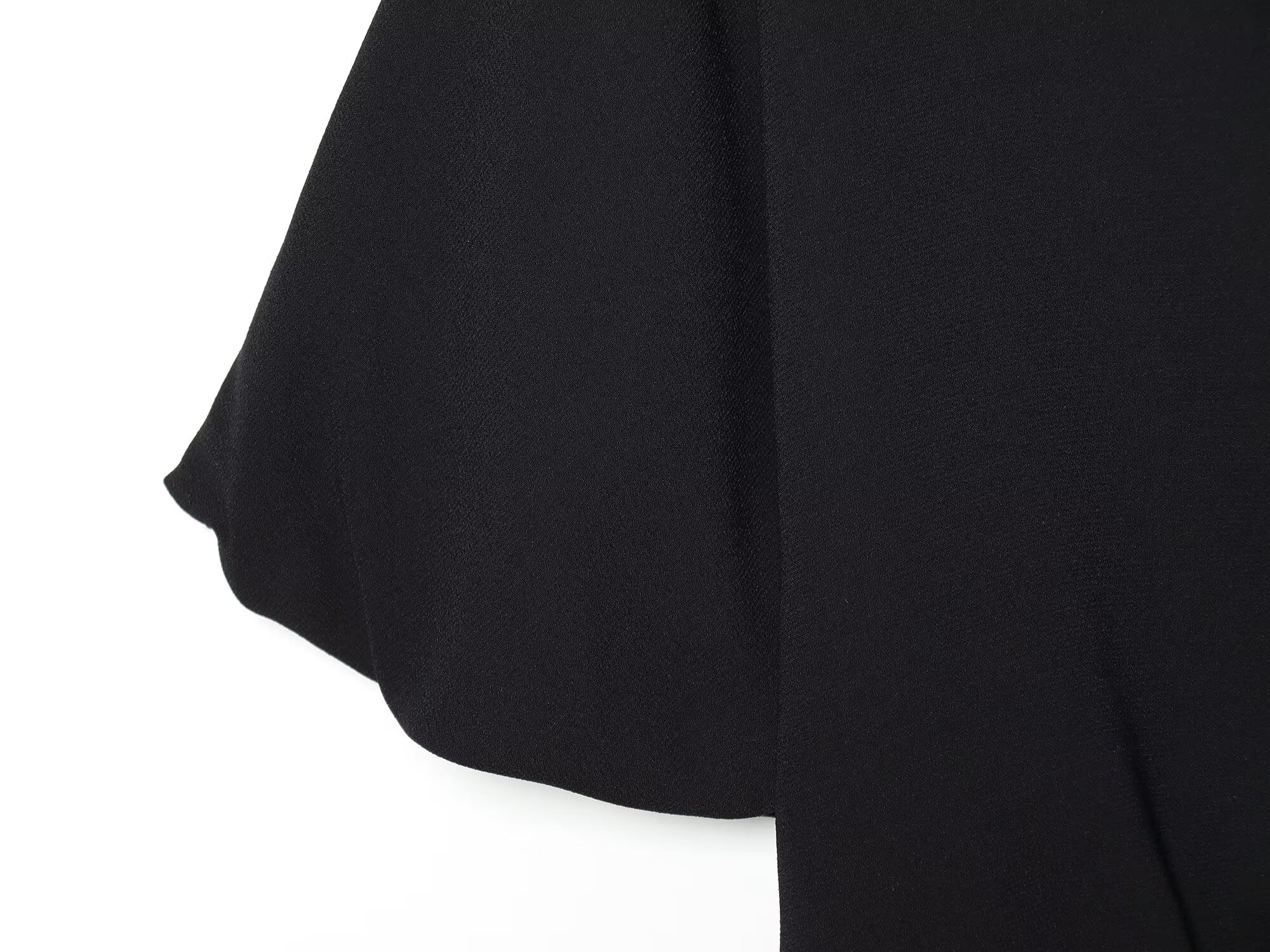 Women's balloon shaped short sleeved mini dress