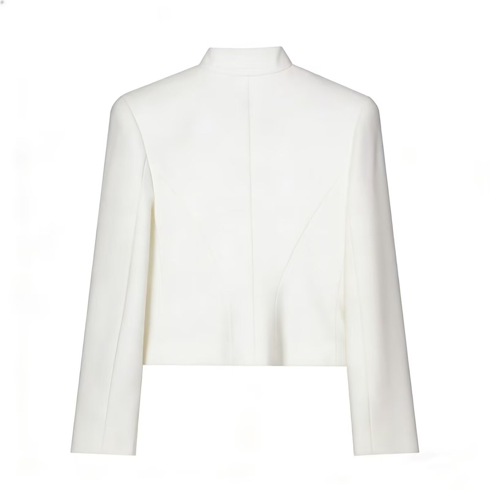 Women's with shoulder pads slim Blazer Coat