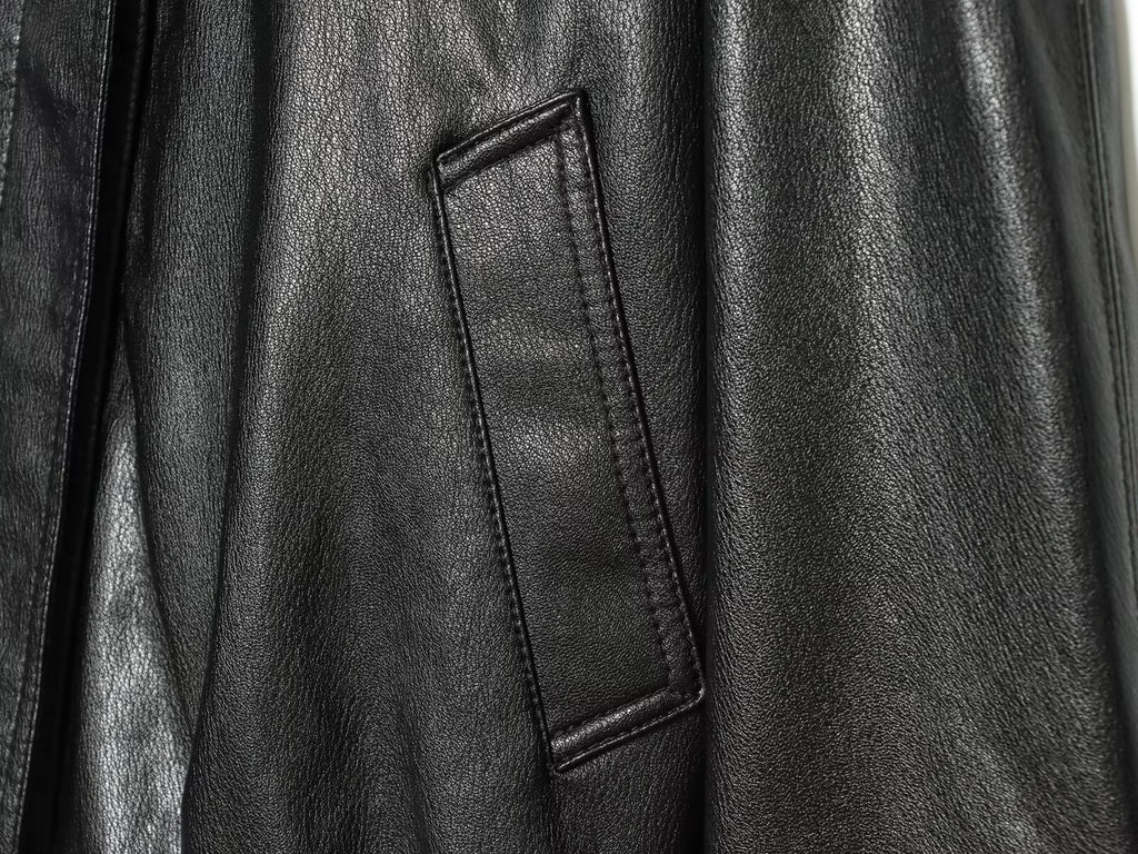 Women's casual versatile imitation leather jacket Coat