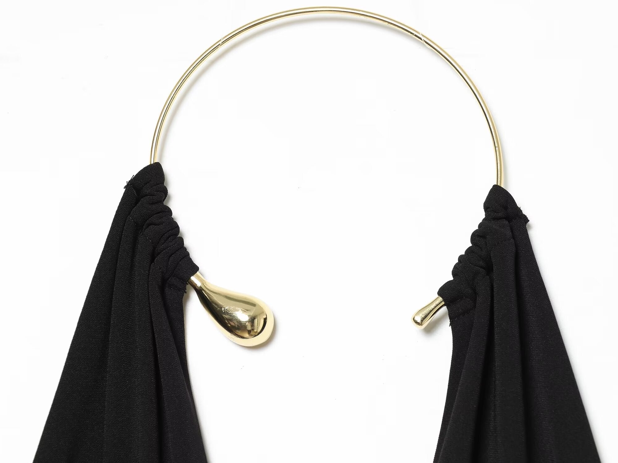 Women's black sexy halter neck dress