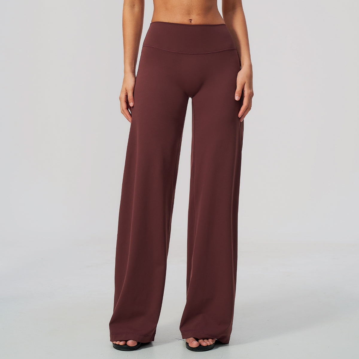 Women's new sanding slim pants loose wide-leg casual pants