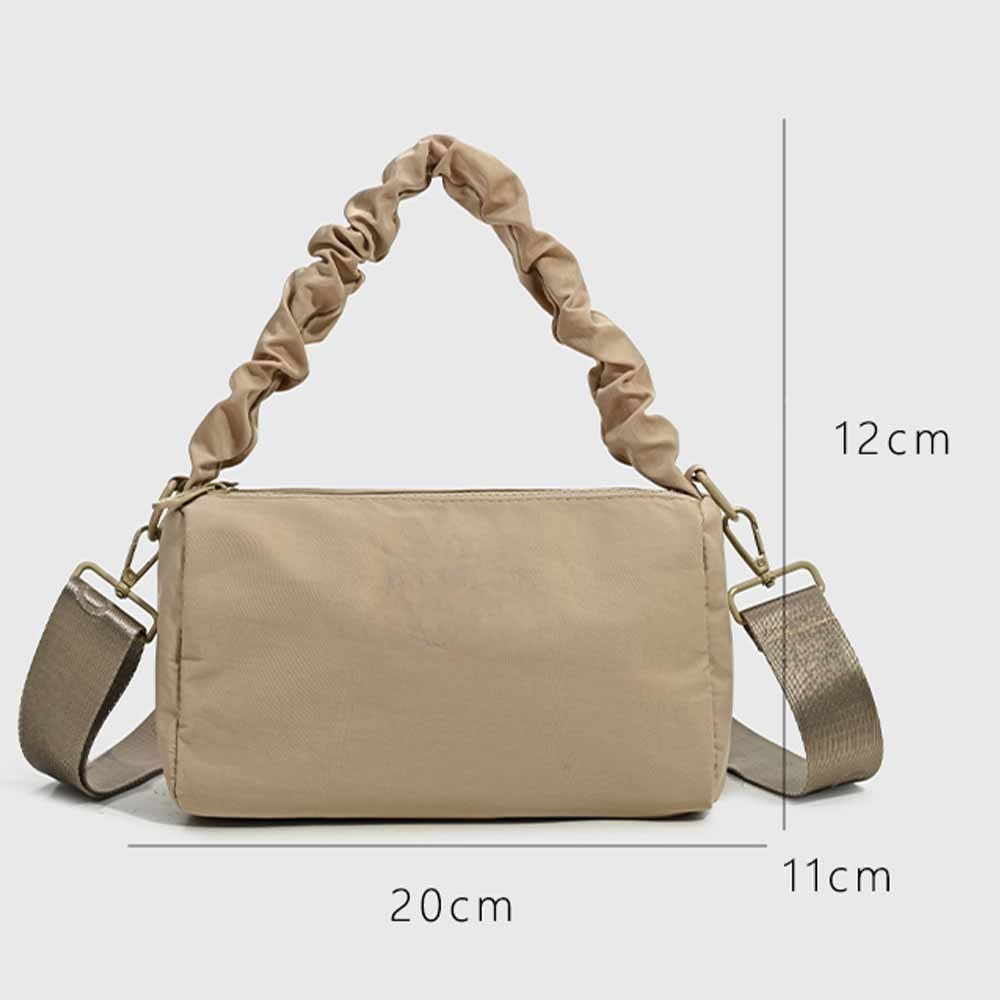 Women's new fashion Joker washing cloth fabric portable messenger bag