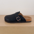 Women's 2026 new casual fashion leather printed round-headed slippers